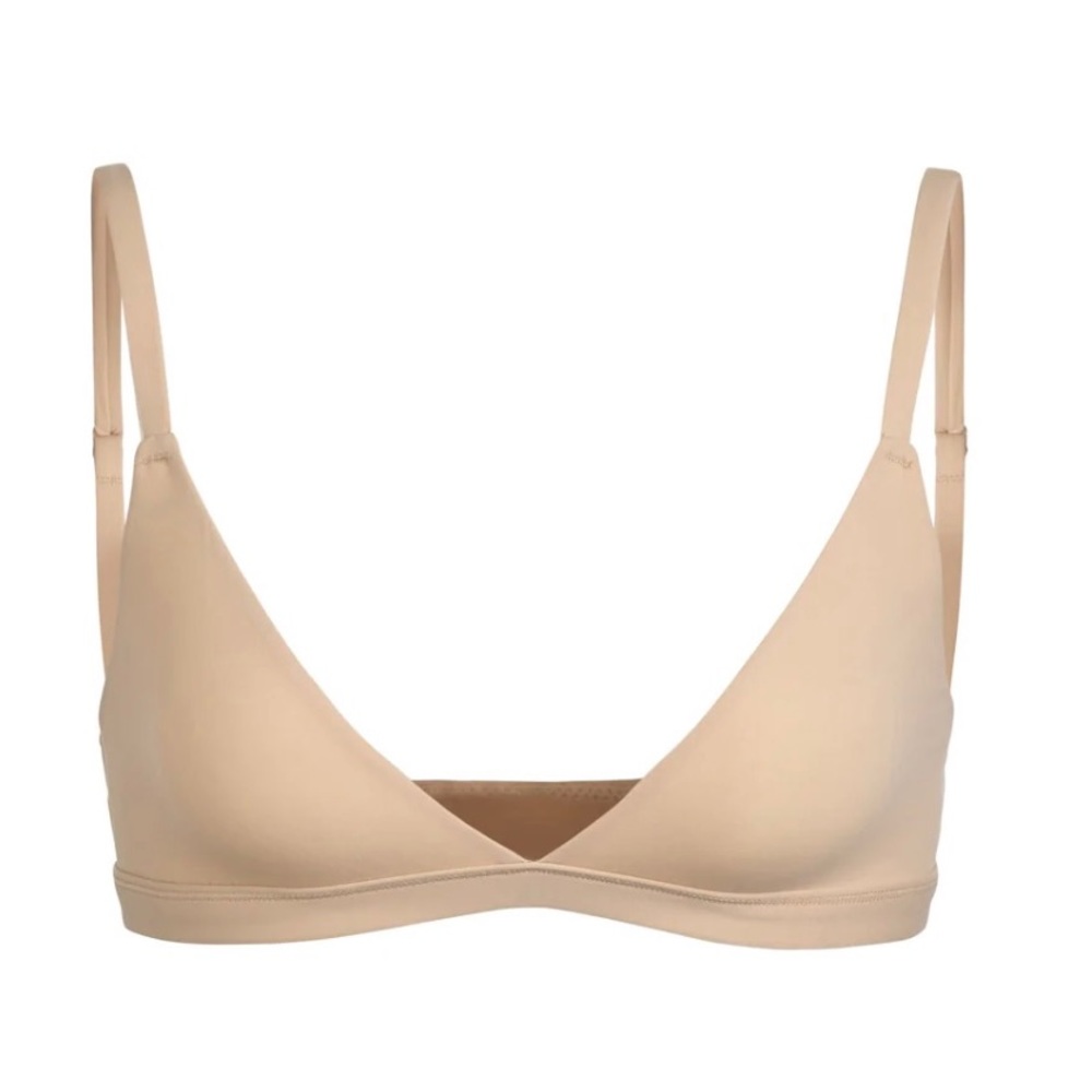 SKIMS FITS EVERYBODY TRIANGLE BRALETTE Size XL Color Clay